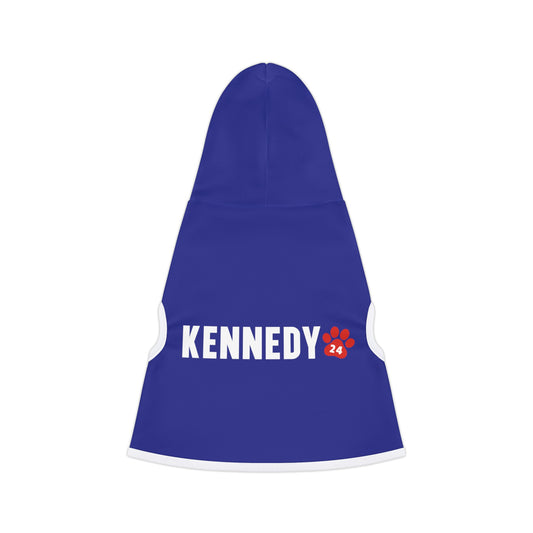 Kennedy Classic Pet Hoodie in Blue