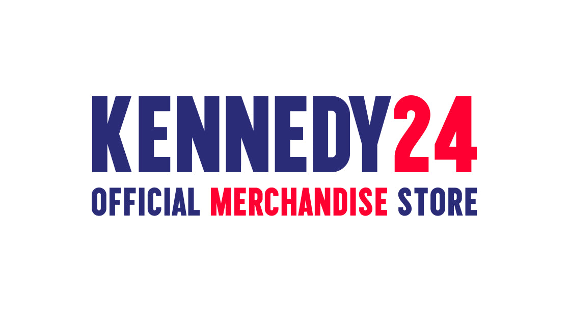 2024 Logo in White Team Kennedy Official Merchandise