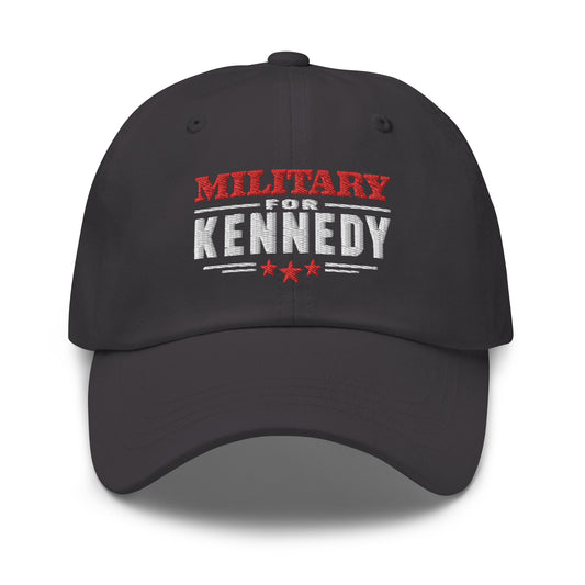 Military for Kennedy Dad hat