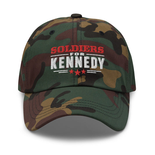 Soldiers for Kennedy Dad hat