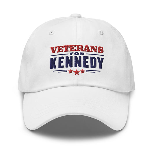 Veterans for Kennedy Dad hat
