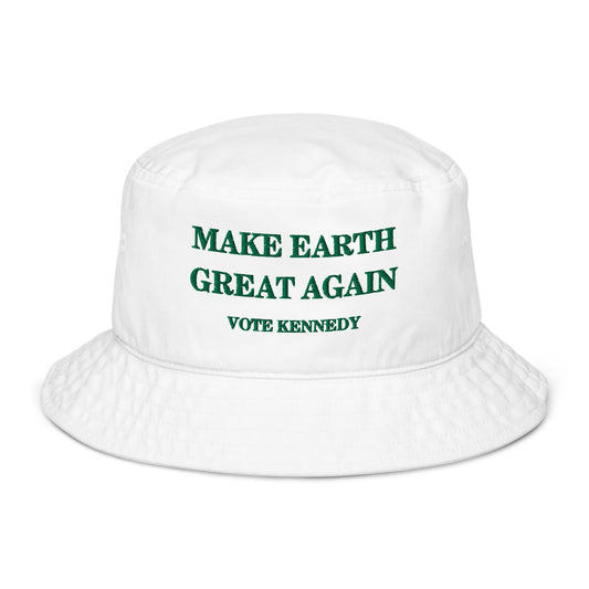 Make Earth Great Again Organic bucket hat