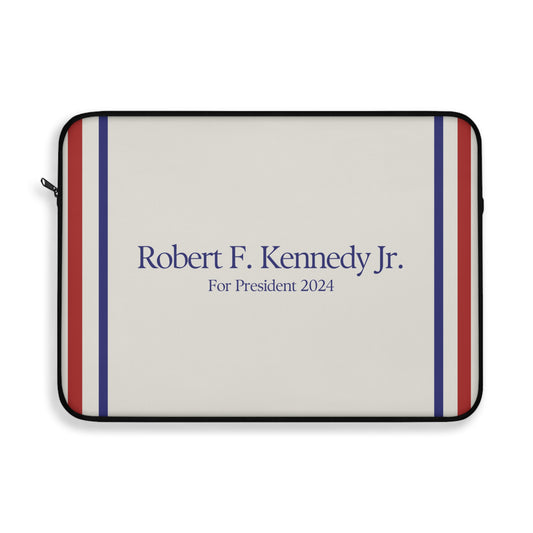 Kennedy for President Cream Laptop Sleeve