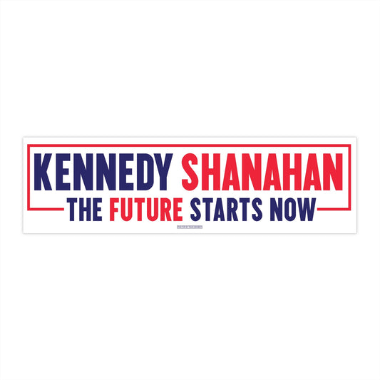 Kennedy Shanahan 2024 Bumper Sticker - White
