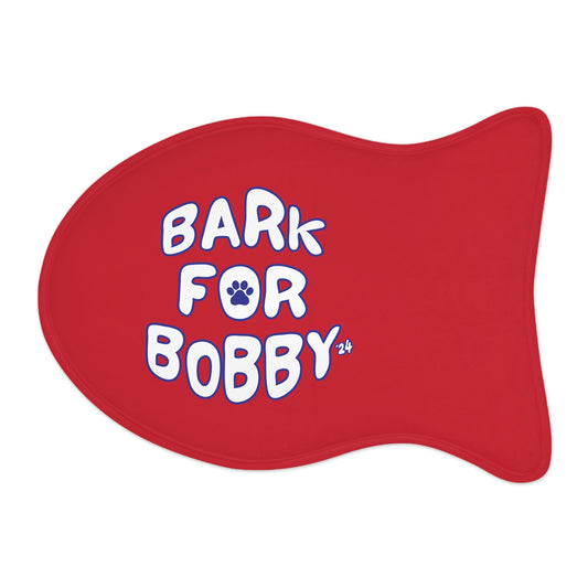 Bark for Bobby Pet Red Feeding Mats