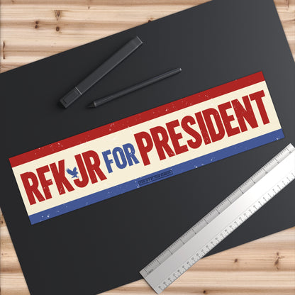 RFKJR  for President Bumper Sticker XL - 15" x 3.75"