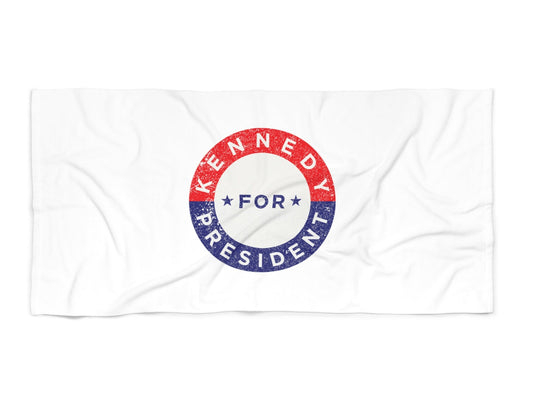 Kennedy for President Beach Towel