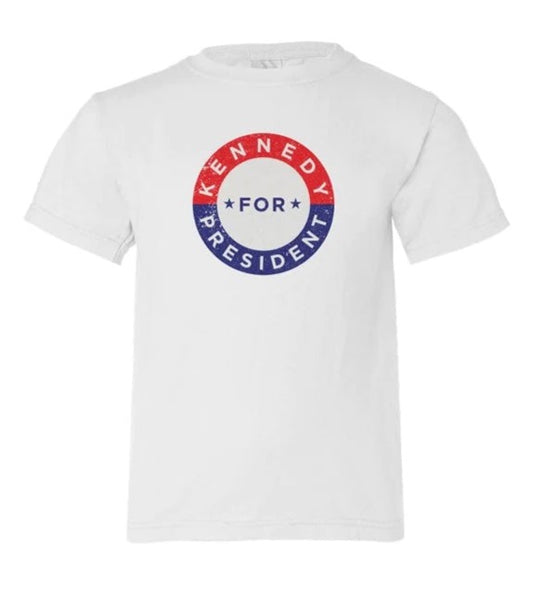 Kennedy for President Ladies Short Sleeve Crew T-Shirt