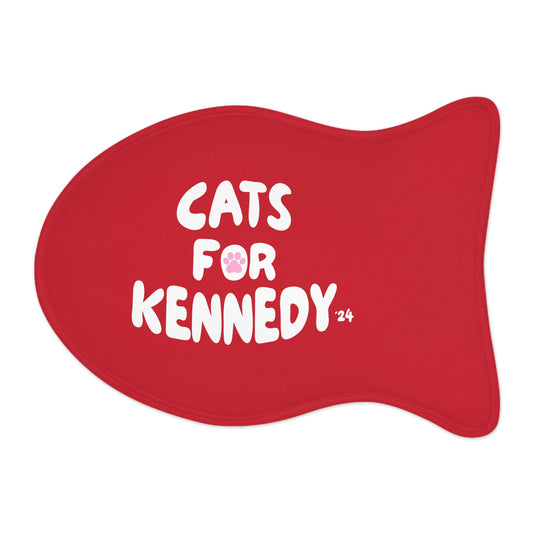 Cats for Kennedy Pet Feeding Mat