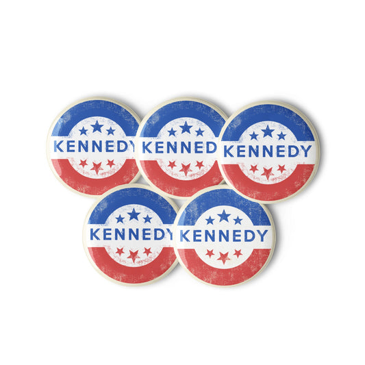 5 Kennedy Buttons - TEAM KENNEDY. All rights reserved