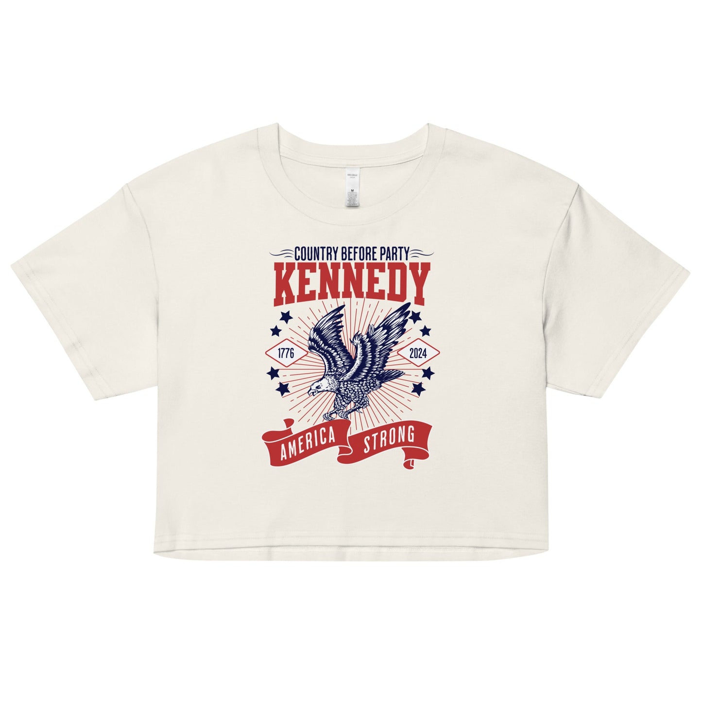 America Strong II Women’s Crop Top - Team Kennedy Official Merchandise