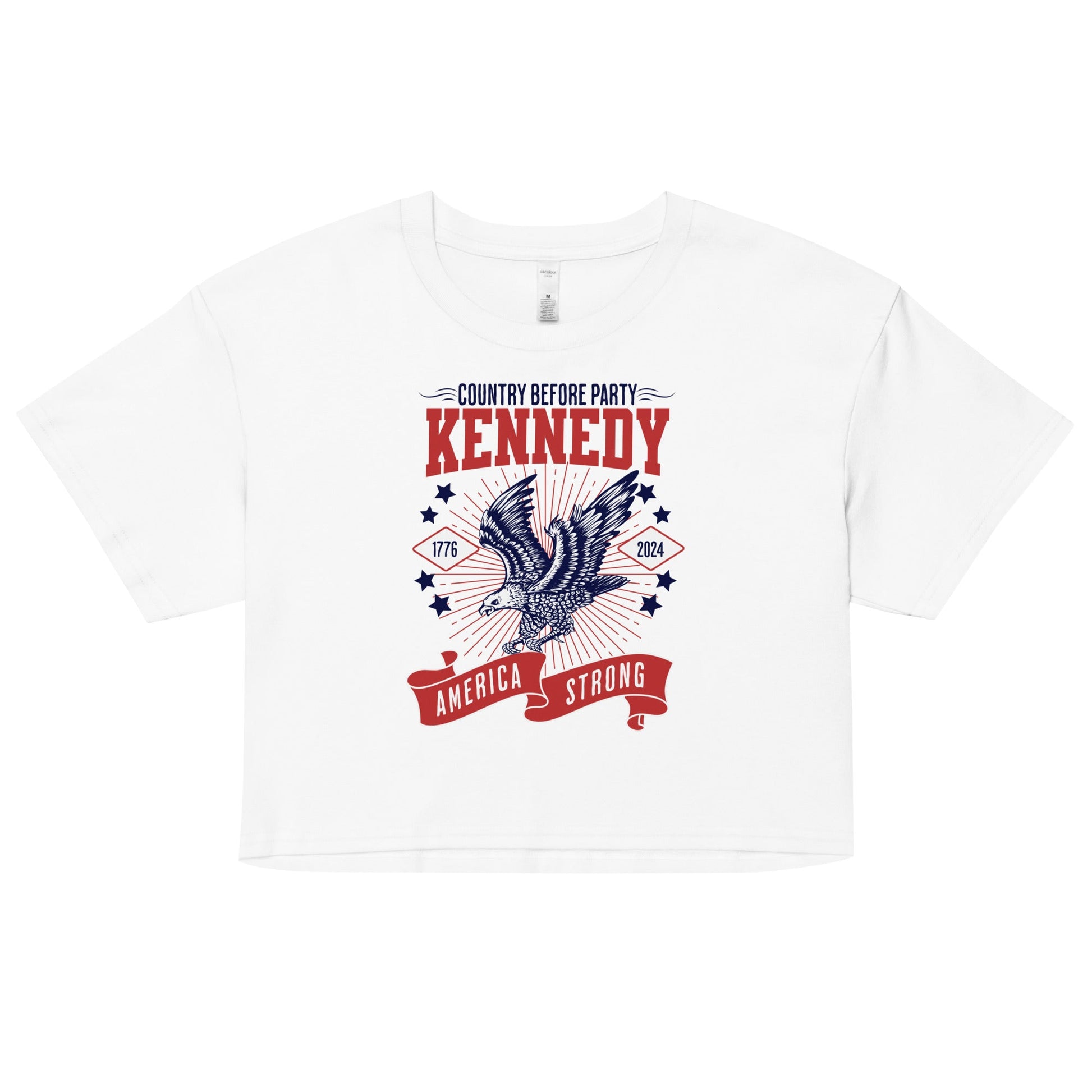 America Strong II Women’s Crop Top - Team Kennedy Official Merchandise