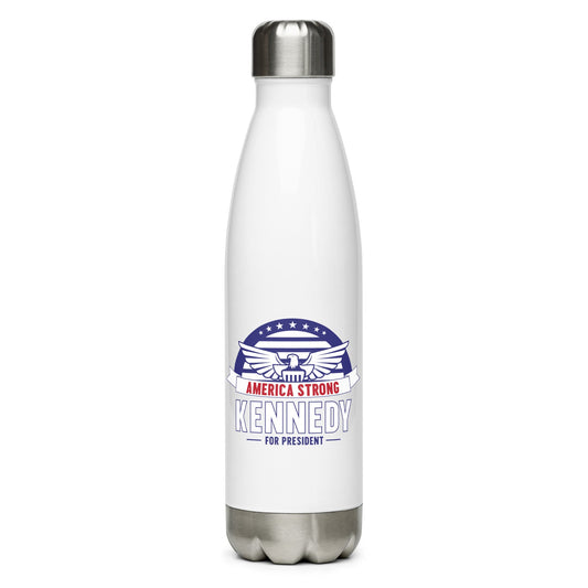 American Strong Stainless Steel Water Bottle - Team Kennedy Official Merchandise