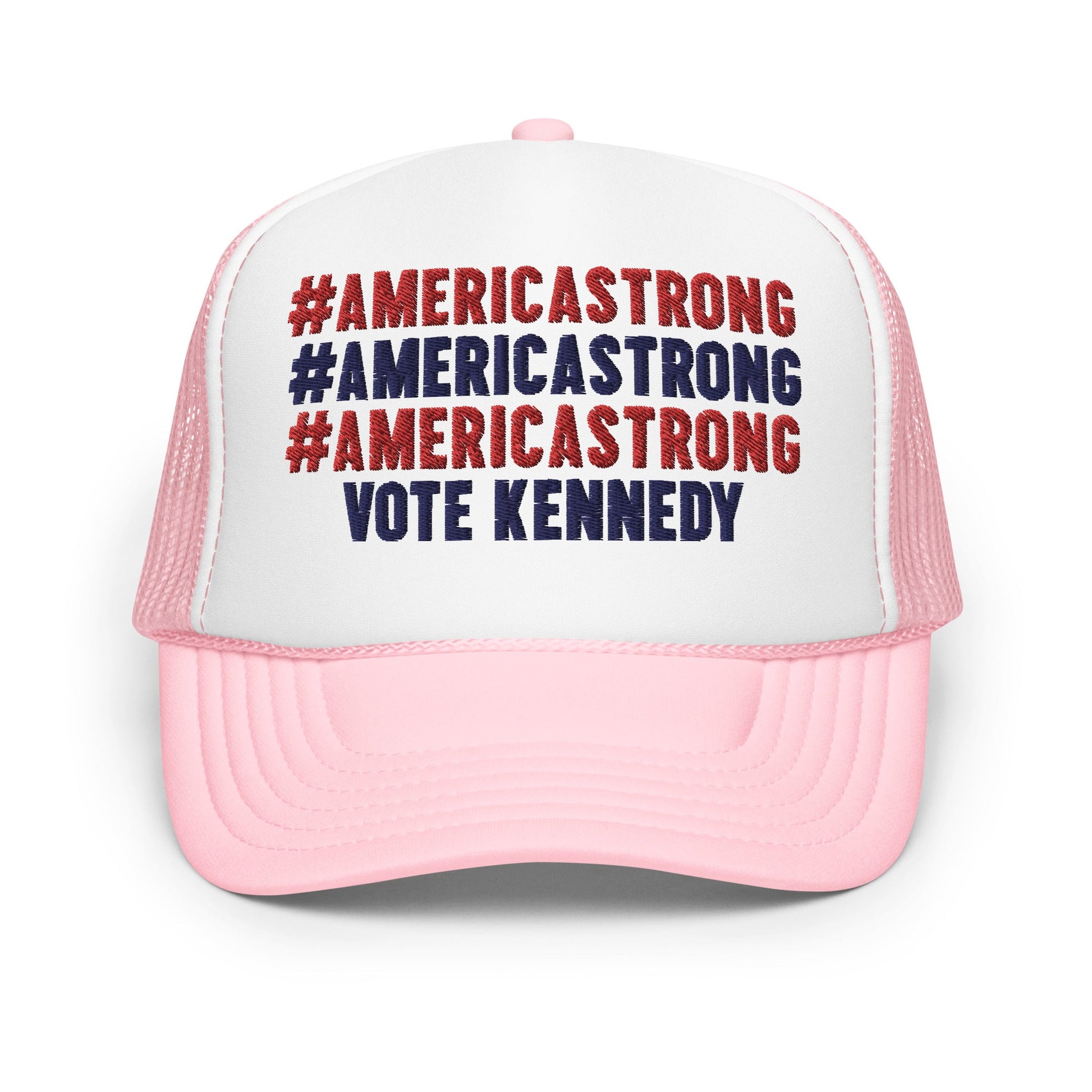 #AmericaStrong Foam Trucker Hat - Team Kennedy Official Merchandise