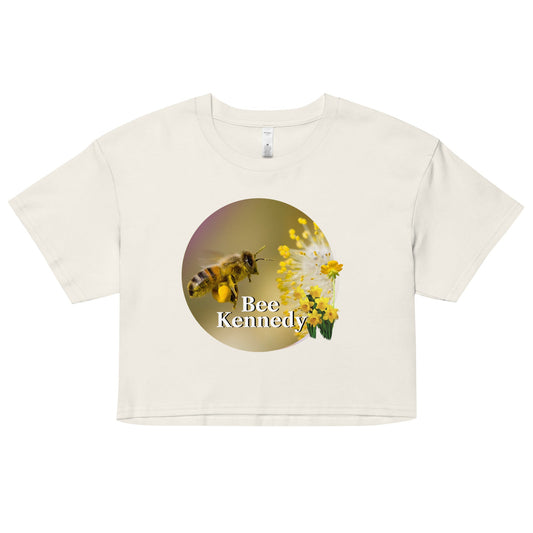 Bee Kennedy Women’s Crop Top - TEAM KENNEDY. All rights reserved