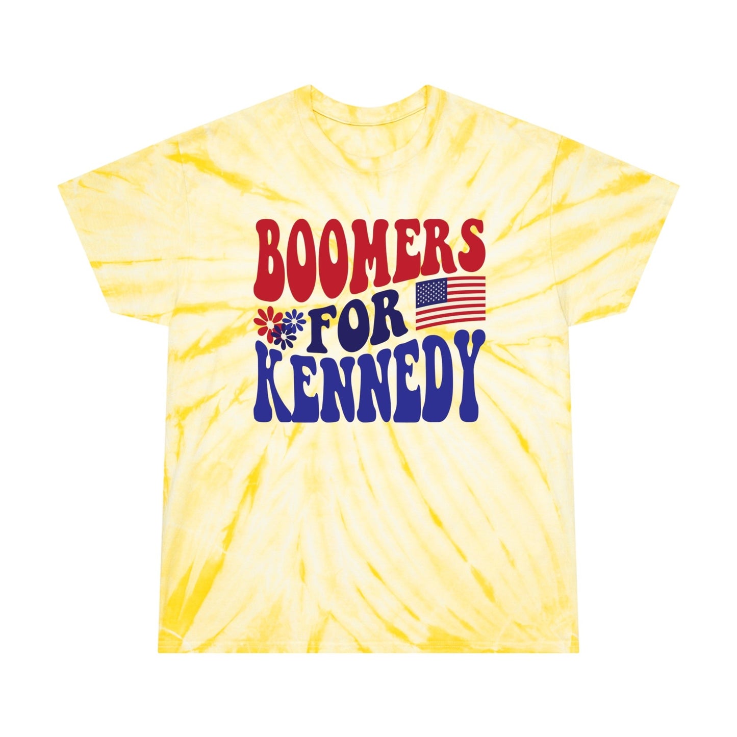 Boomers for Kennedy Tie Dye Tee - Team Kennedy Official Merchandise