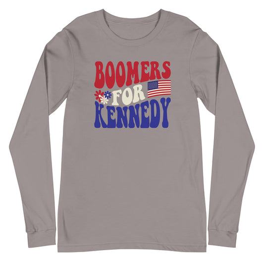 Boomers for Kennedy Unisex Long Sleeve Tee - TEAM KENNEDY. All rights reserved