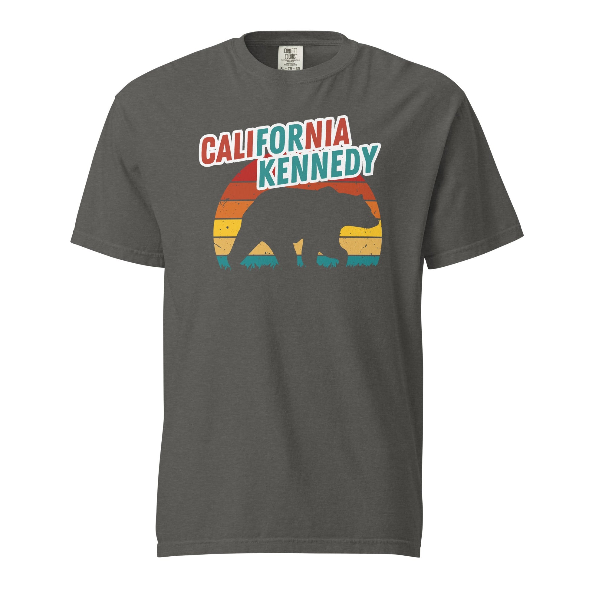 California for Kennedy Bear Unisex Heavyweight Tee - TEAM KENNEDY. All rights reserved