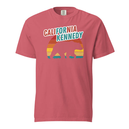 California for Kennedy Bear Unisex Heavyweight Tee - TEAM KENNEDY. All rights reserved