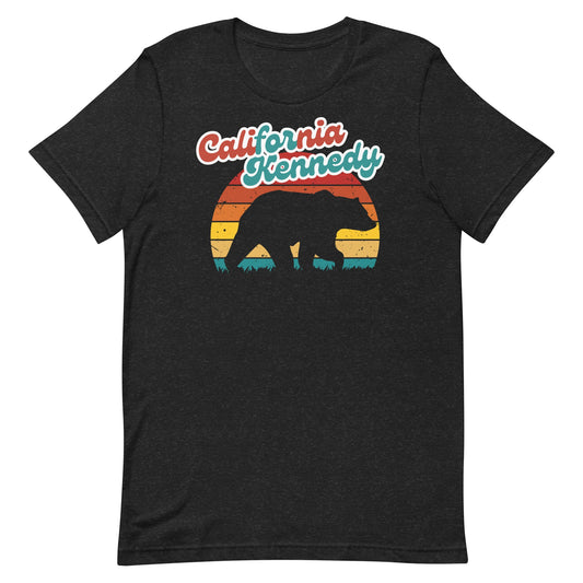 California for Kennedy Bear Unisex Tee - TEAM KENNEDY. All rights reserved