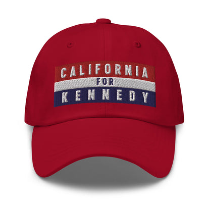 California for Kennedy Dad Hat - TEAM KENNEDY. All rights reserved