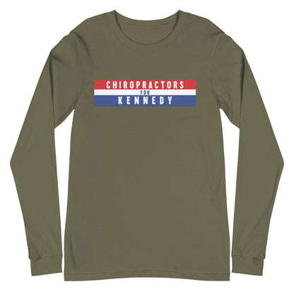 Chiropractors for Kennedy Unisex Long Sleeve Tee - TEAM KENNEDY. All rights reserved