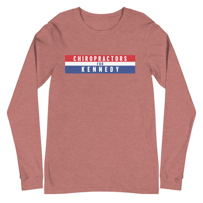 Chiropractors for Kennedy Unisex Long Sleeve Tee - TEAM KENNEDY. All rights reserved