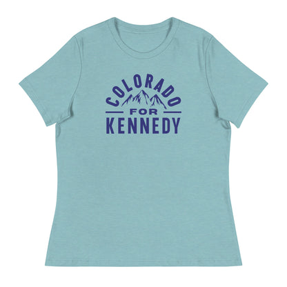 Colorado for Kennedy Women's Relaxed Tee - TEAM KENNEDY. All rights reserved