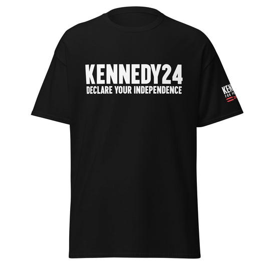 Declare Your Independence Tee - Black - TEAM KENNEDY. All rights reserved