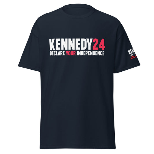 Declare Your Independence Tee - Navy Blue - TEAM KENNEDY. All rights reserved