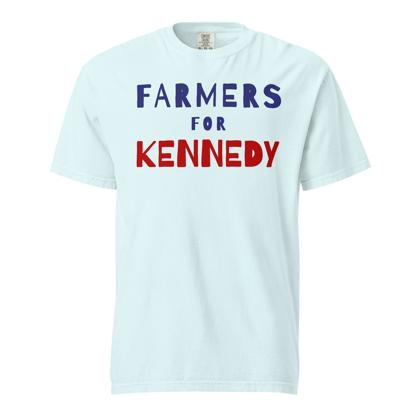 Farmers for Kennedy Unisex Heavyweight Tee - TEAM KENNEDY. All rights reserved