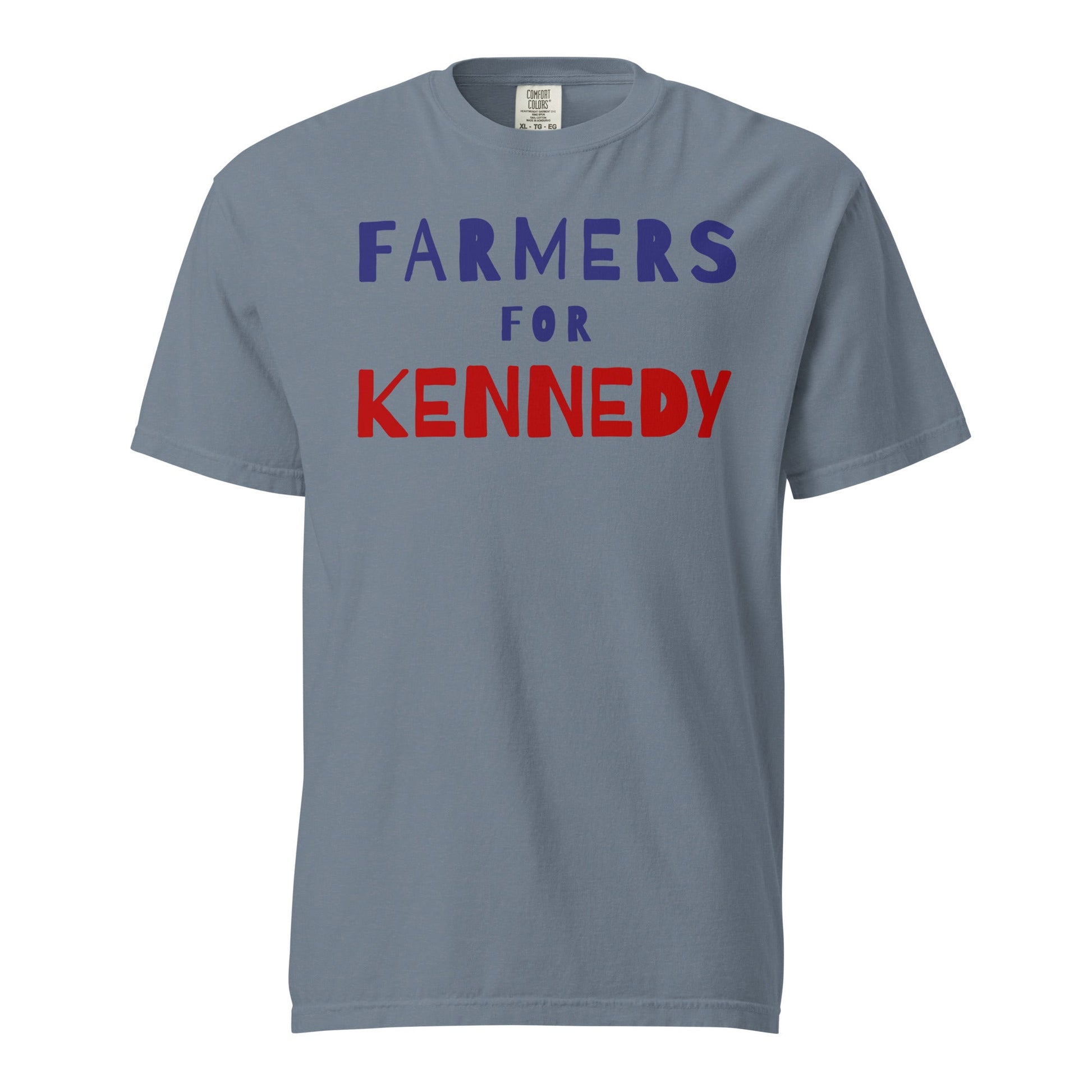 Farmers for Kennedy Unisex Heavyweight Tee - TEAM KENNEDY. All rights reserved