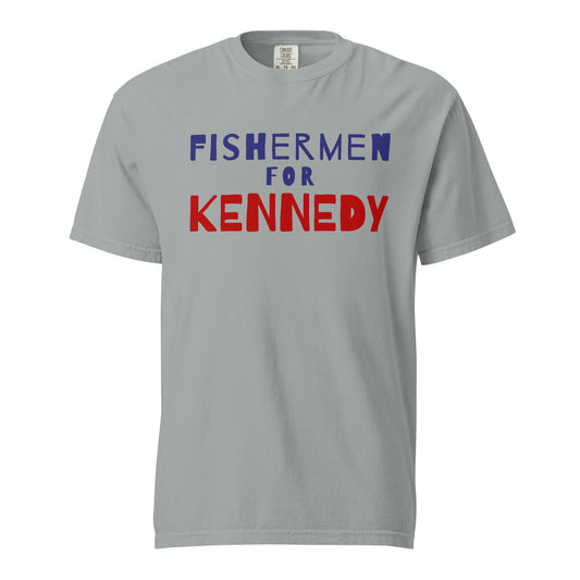 Fishermen for Kennedy Unisex Heavyweight Tee - TEAM KENNEDY. All rights reserved