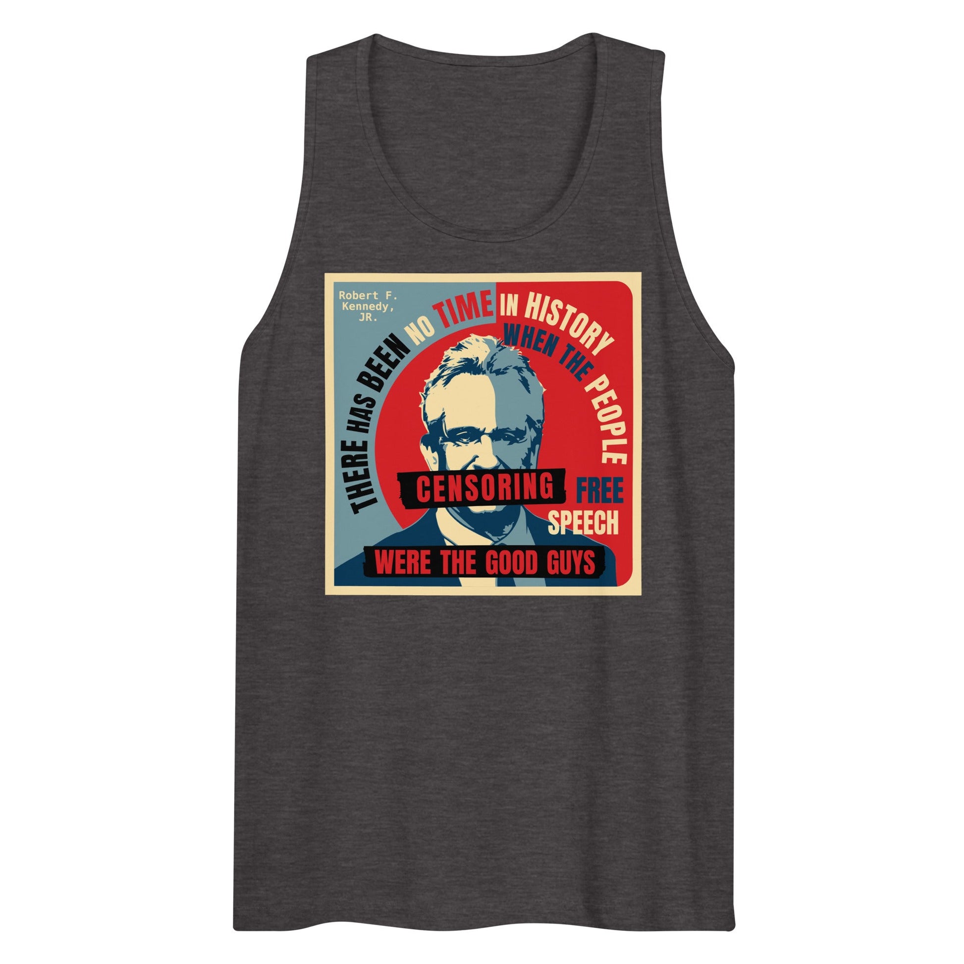 Free Speech Kennedy Men’s Tank Top - TEAM KENNEDY. All rights reserved