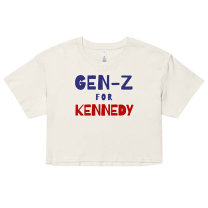 Gen - Z for Kennedy Women’s Crop Top - TEAM KENNEDY. All rights reserved