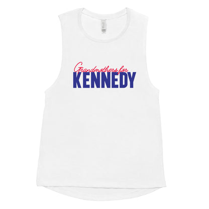 Grandmothers for Kennedy Ladies' Muscle Tank - TEAM KENNEDY. All rights reserved
