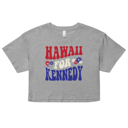 Hawaii for Kennedy Groovy Women’s Crop Top - Team Kennedy Official Merchandise