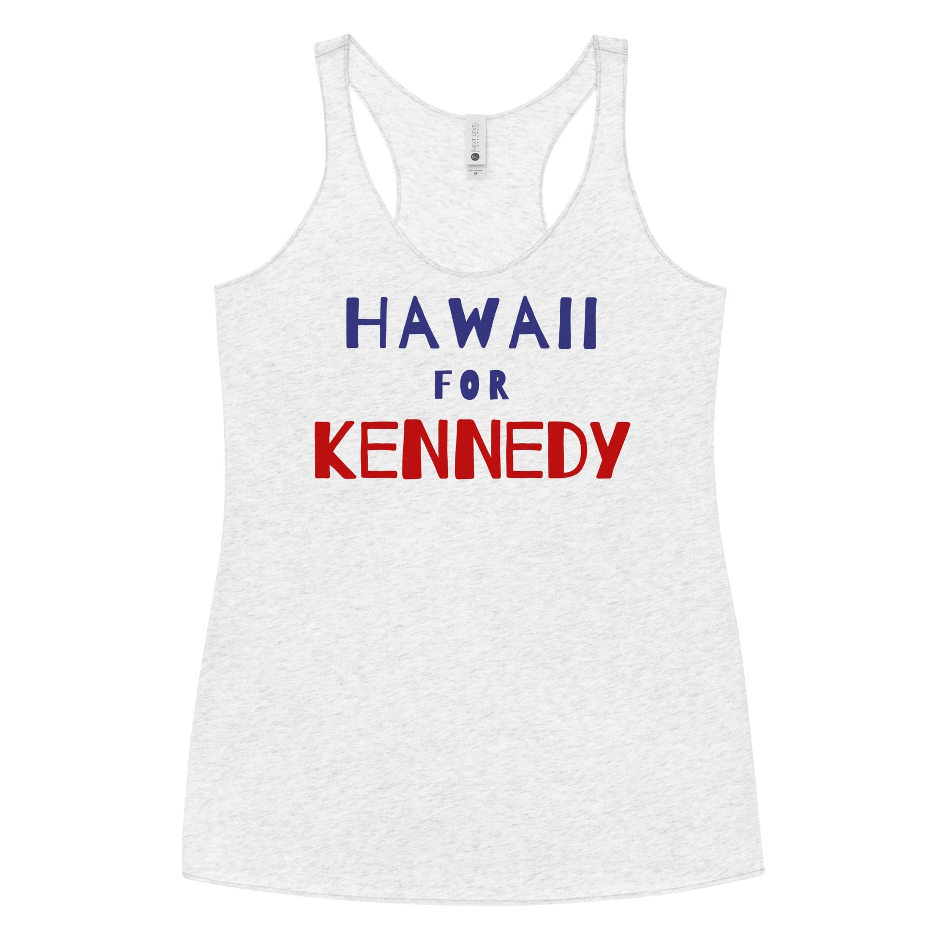 Hawaii for Kennedy Women's Racerback Tank - TEAM KENNEDY. All rights reserved
