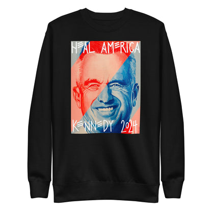 Heal America by Victoria White Unisex Sweatshirt - Team Kennedy Official Merchandise