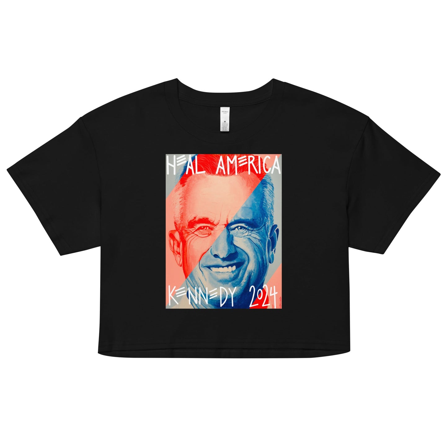 Heal America by Victoria White Women’s Crop Top - Team Kennedy Official Merchandise