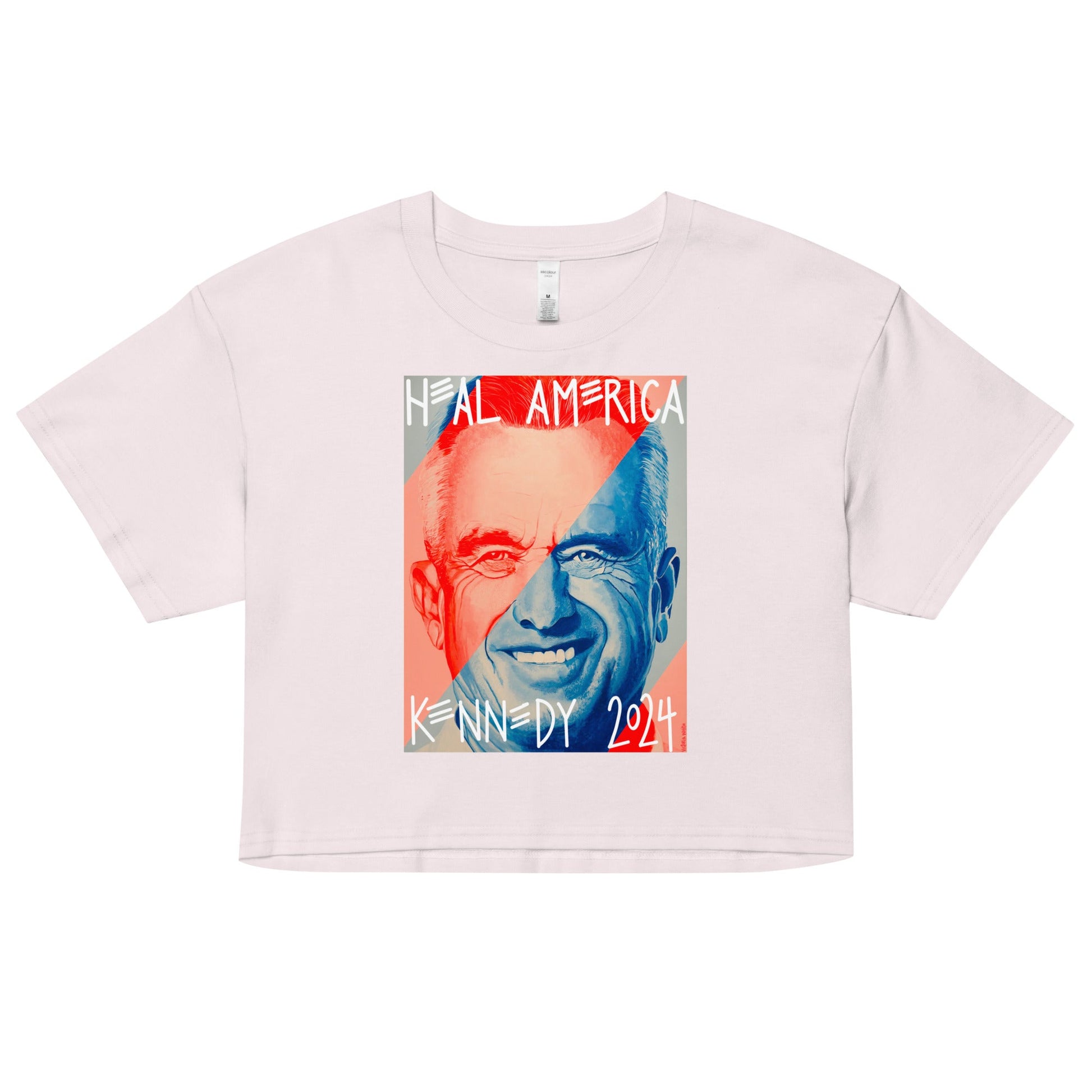 Heal America by Victoria White Women’s Crop Top - Team Kennedy Official Merchandise