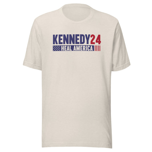 Heal America Unisex Tee - TEAM KENNEDY. All rights reserved