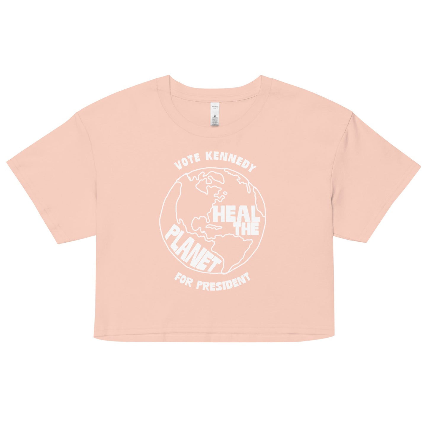 Heal the Planet Crop Top - TEAM KENNEDY. All rights reserved