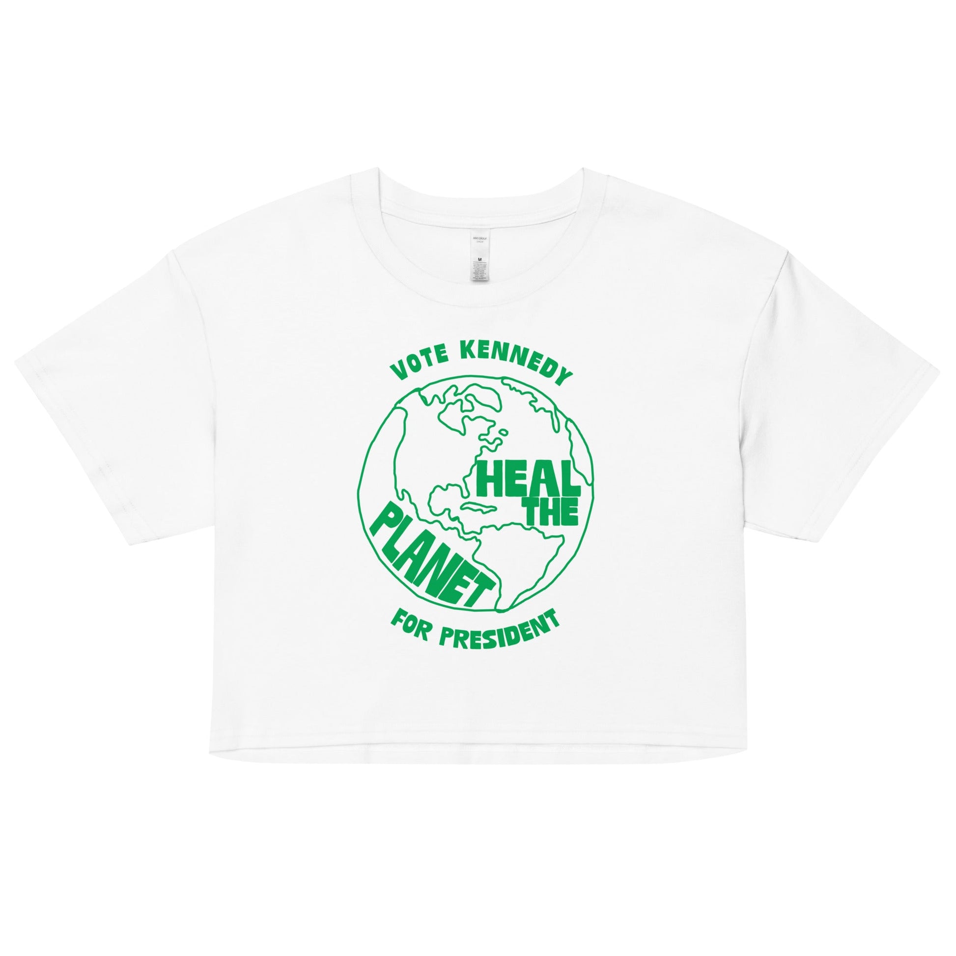 Heal the Planet Crop Top - TEAM KENNEDY. All rights reserved