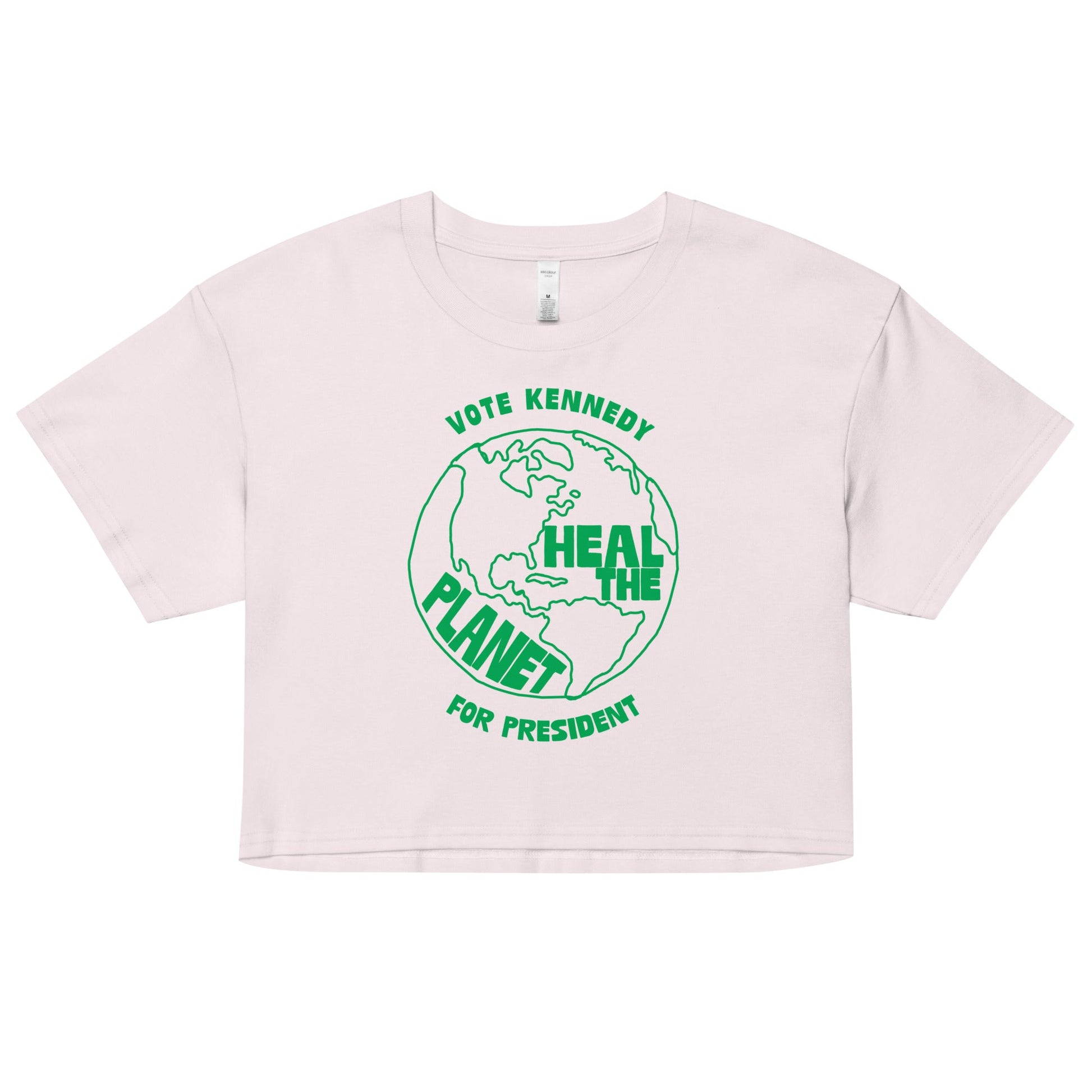 Heal the Planet Crop Top - TEAM KENNEDY. All rights reserved