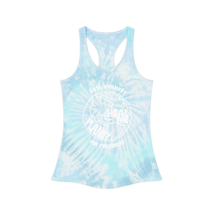 Heal the Planet Tie - Dye Racerback Tank Top - Team Kennedy Official Merchandise