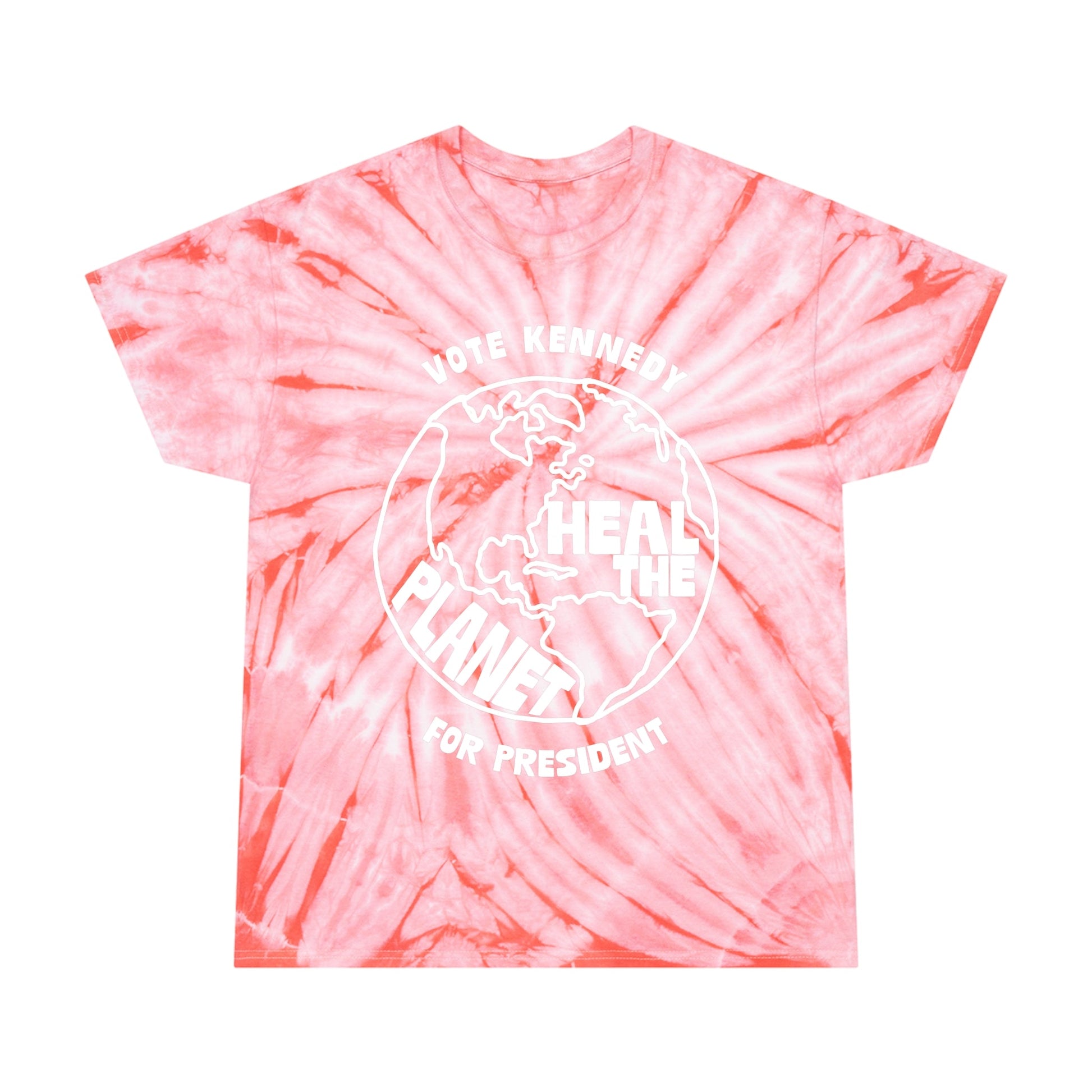 Heal the Planet Tie - Dye Tee - TEAM KENNEDY. All rights reserved