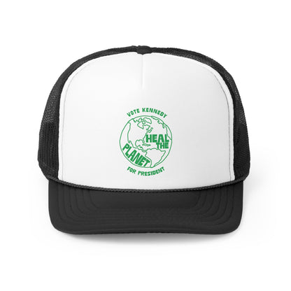 Heal the Planet Trucker Cap - TEAM KENNEDY. All rights reserved