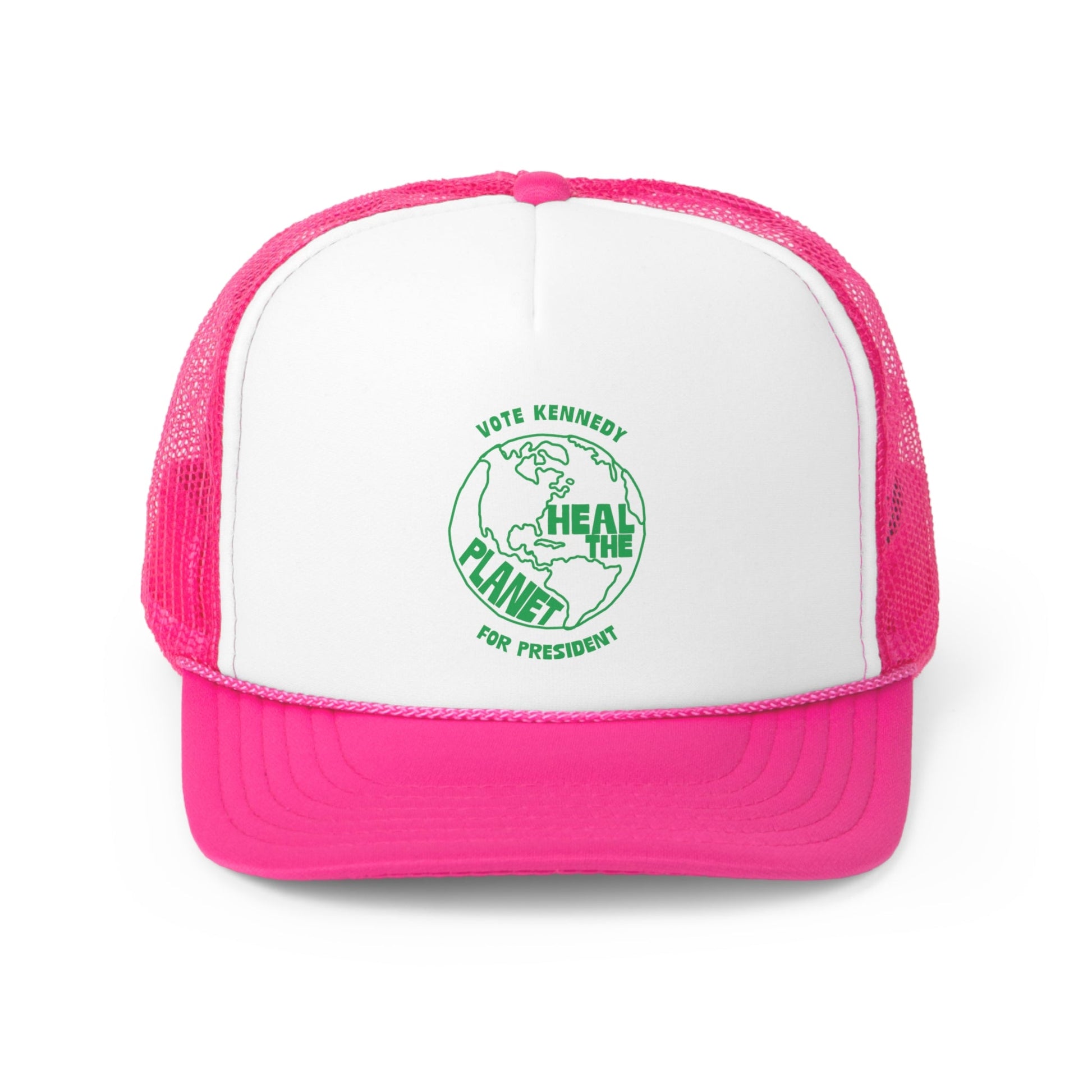 Heal the Planet Trucker Cap - TEAM KENNEDY. All rights reserved