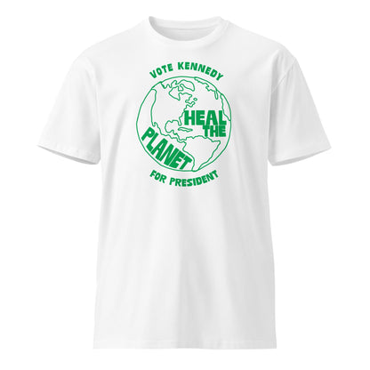 Heal the Planet Unisex Premium Tee - TEAM KENNEDY. All rights reserved